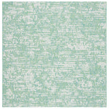 Safavieh Courtyard Cy8452 - 55721 Green Blue/Ivory Rugs - Safavieh - cy8452 - 55721 - 7sq