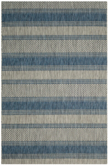 Safavieh Courtyard Cy8464 - 36812 Grey / Navy Rugs - Safavieh - cy8464 - 36812 - 2