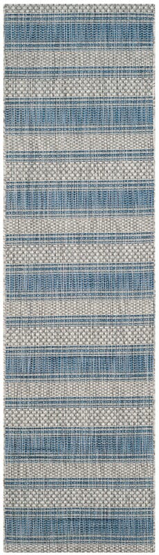 Safavieh Courtyard Cy8464 - 36812 Grey / Navy Rugs - Safavieh - cy8464 - 36812 - 28