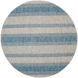 Safavieh Courtyard Cy8464 - 36812 Grey / Navy Rugs - Safavieh - cy8464 - 36812 - 7r