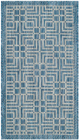 Safavieh Courtyard Cy8467 - 36821 Navy / Grey Rugs - Safavieh - cy8467 - 36821 - 7r
