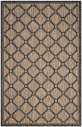 Safavieh Courtyard Cy8471 - 37312 Natural / Black Rugs - Safavieh - cy8471 - 37312 - 2