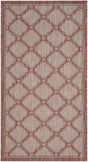 Safavieh Courtyard Cy8474 - 36521 Red / Beige Rugs - Safavieh - cy8474 - 36521 - 2