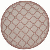 Safavieh Courtyard Cy8474 - 36521 Red / Beige Rugs - Safavieh - cy8474 - 36521 - 28