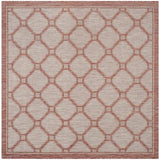 Safavieh Courtyard Cy8474 - 36521 Red / Beige Rugs - Safavieh - cy8474 - 36521 - 28