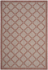 Safavieh Courtyard Cy8474 - 36521 Red / Beige Rugs - Safavieh - cy8474 - 36521 - 4
