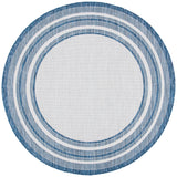 Safavieh Courtyard Cy8475 - 53412 Ivory/Navy Rugs - Safavieh - cy8475 - 53412 - 7r