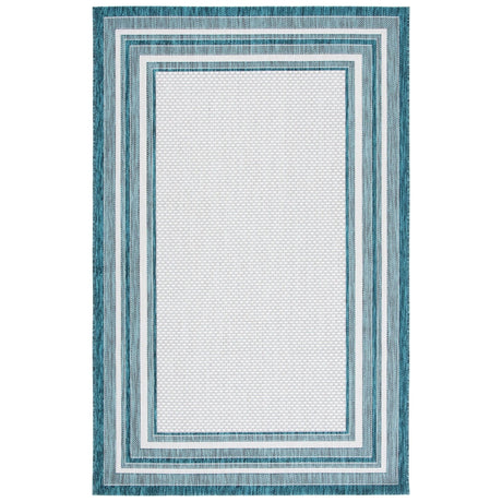 Safavieh Courtyard Cy8475 - 53512 Ivory/Teal Rugs - Safavieh - cy8475 - 53512 - 2