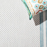 Safavieh Courtyard Cy8475 - 53612 Ivory/Aqua Rugs - Safavieh - cy8475 - 53612 - 2