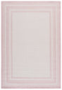 Safavieh Courtyard 5'-3" x 7'-7" Rug in Ivory / Pink