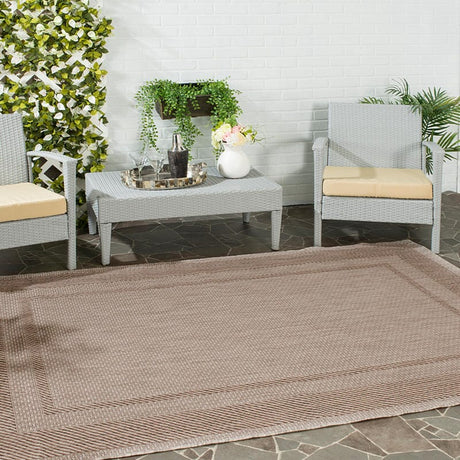 Safavieh Courtyard Cy8477 - 36312 Beige / Brown Rugs - Safavieh - cy8477 - 36312 - 2