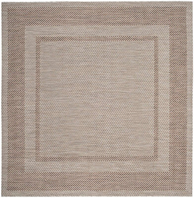 Safavieh Courtyard Cy8477 - 36312 Beige / Brown Rugs - Safavieh - cy8477 - 36312 - 7sq