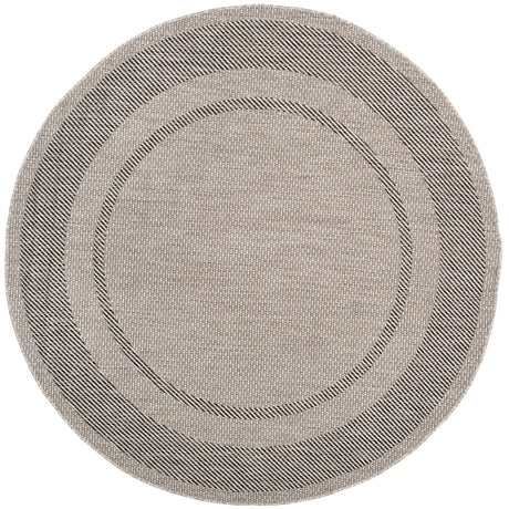 Safavieh Courtyard Cy8477 - 36612 Beige / Black Rugs - Safavieh - cy8477 - 36612 - 5r