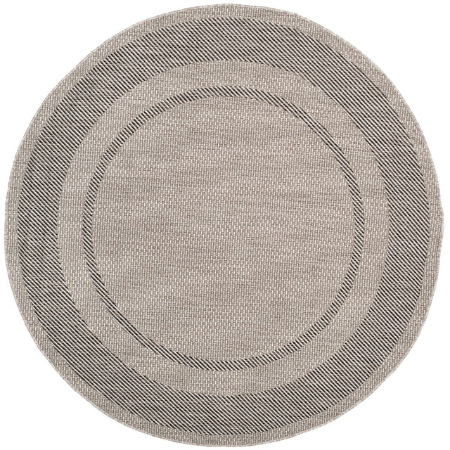 Safavieh Courtyard Cy8477 - 36612 Beige / Black Rugs - Safavieh - cy8477 - 36612 - 5r