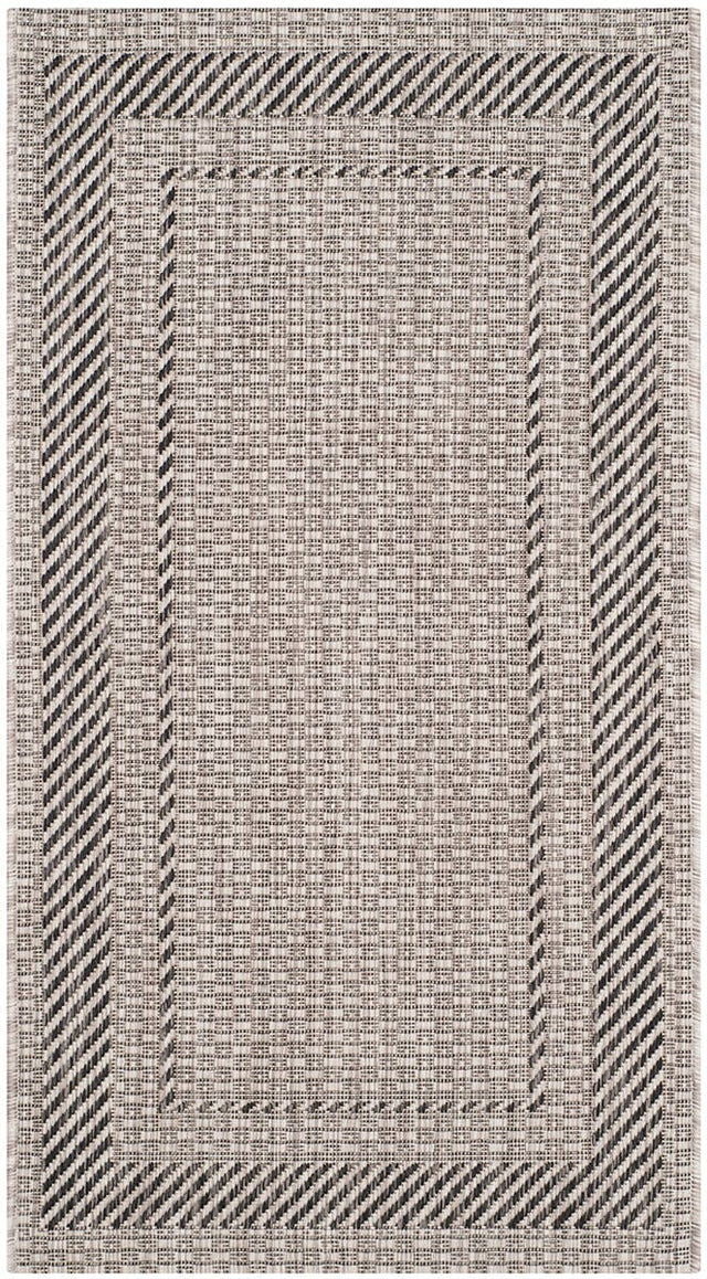 Safavieh Courtyard Cy8477 - 36612 Beige / Black Rugs - Safavieh - cy8477 - 36612 - 7r