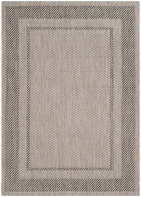 Safavieh Courtyard Cy8477 - 36612 Beige / Black Rugs - Safavieh - cy8477 - 36612 - 7r