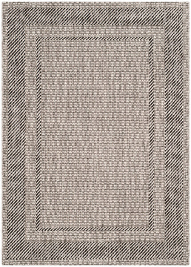 Safavieh Courtyard Cy8477 - 36612 Beige / Black Rugs - Safavieh - cy8477 - 36612 - 7r