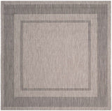 Safavieh Courtyard Cy8477 - 36612 Beige / Black Rugs - Safavieh - cy8477 - 36612 - 7sq
