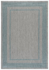 Safavieh Courtyard 5'-3" x 7'-7" Rug in Green / Aqua