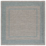 Safavieh Courtyard 6'-7" x 6'-7" Rug in Green / Aqua