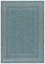 Safavieh Courtyard 5'-3" x 7'-7" Rug in Aqua / Grey
