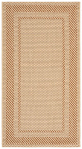 Safavieh Courtyard 2'-7" x 5'-0" Rug in Beige / Dark Beig