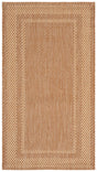 Safavieh Courtyard 2'-7" x 5'-0" Rug in Dark Beig / Beige