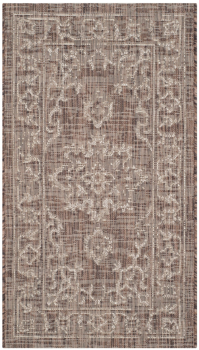 Safavieh Courtyard Cy8481 - 36321 Brown/Beige Rug - Safavieh - cy8481 - 36321 - 7r