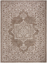 Safavieh Courtyard Cy8481 - 36321 Brown/Beige Rug - Safavieh - cy8481 - 36321 - 7r