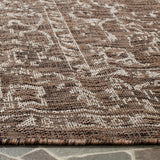 Safavieh Courtyard Cy8481 - 36321 Brown/Beige Rug - Safavieh - cy8481 - 36321 - 7r