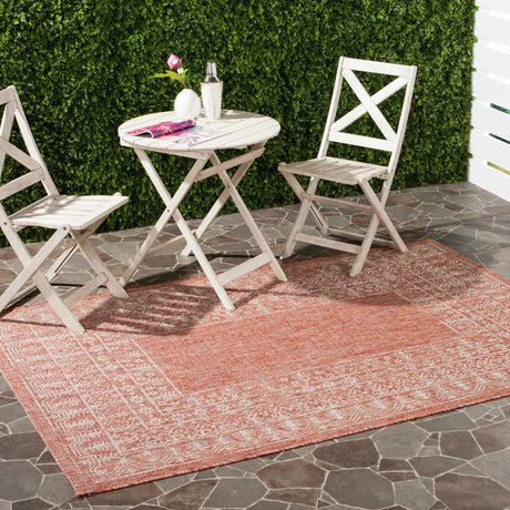 Safavieh Courtyard Cy8482 - 36521 Red/Beige Rug - Safavieh - cy8482 - 36521 - 5