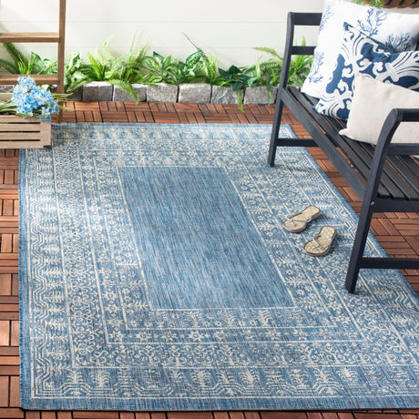 Safavieh Courtyard Cy8482 - 36821 Navy/Grey Rug - Safavieh - cy8482 - 36821 - 5