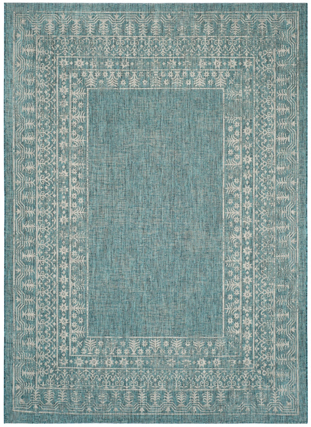 Safavieh Courtyard Cy8482 - 37221 Blue/Grey Rug - Safavieh - cy8482 - 37221 - 5