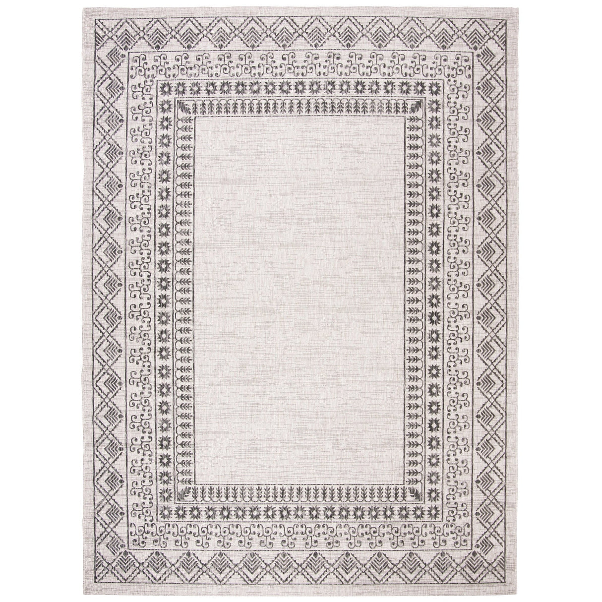 Safavieh Courtyard Cy8484 - 36621 Black/Beige Rugs - Safavieh - cy8484 - 36621 - 5