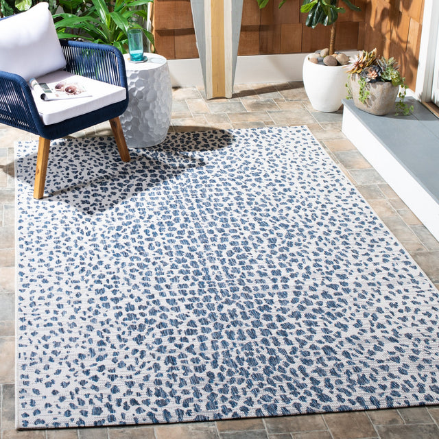 Safavieh Courtyard Cy8505 - 53412 Ivory/Navy Rug - Safavieh - cy8505 - 53412 - 10