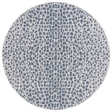 Safavieh Courtyard Cy8505 - 53412 Ivory/Navy Rug - Safavieh - cy8505 - 53412 - 3r