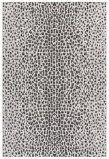 Safavieh Courtyard 5'-3" x 7'-7" Rug in Ivory / Black