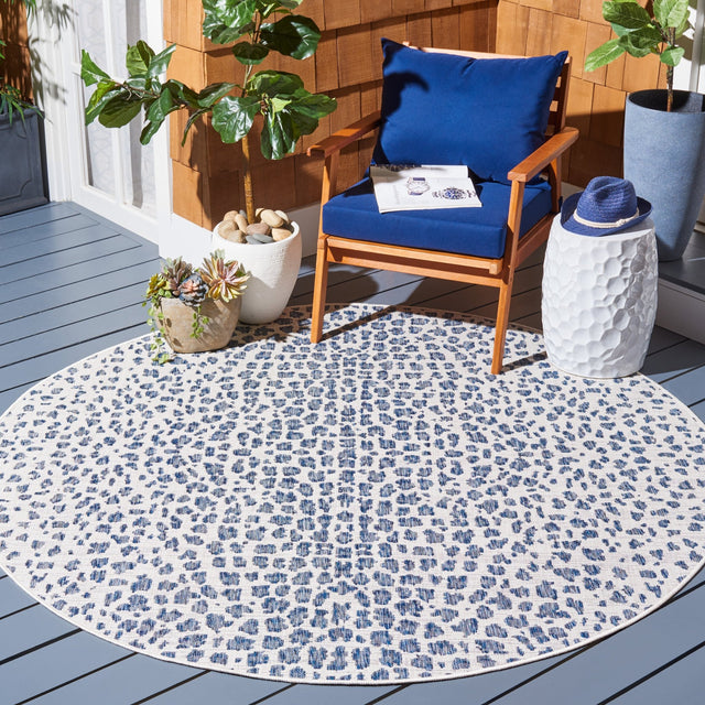 Safavieh Courtyard Cy8505 Ivory/Navy Rug - Safavieh - cy8505 - 53412 - 7r