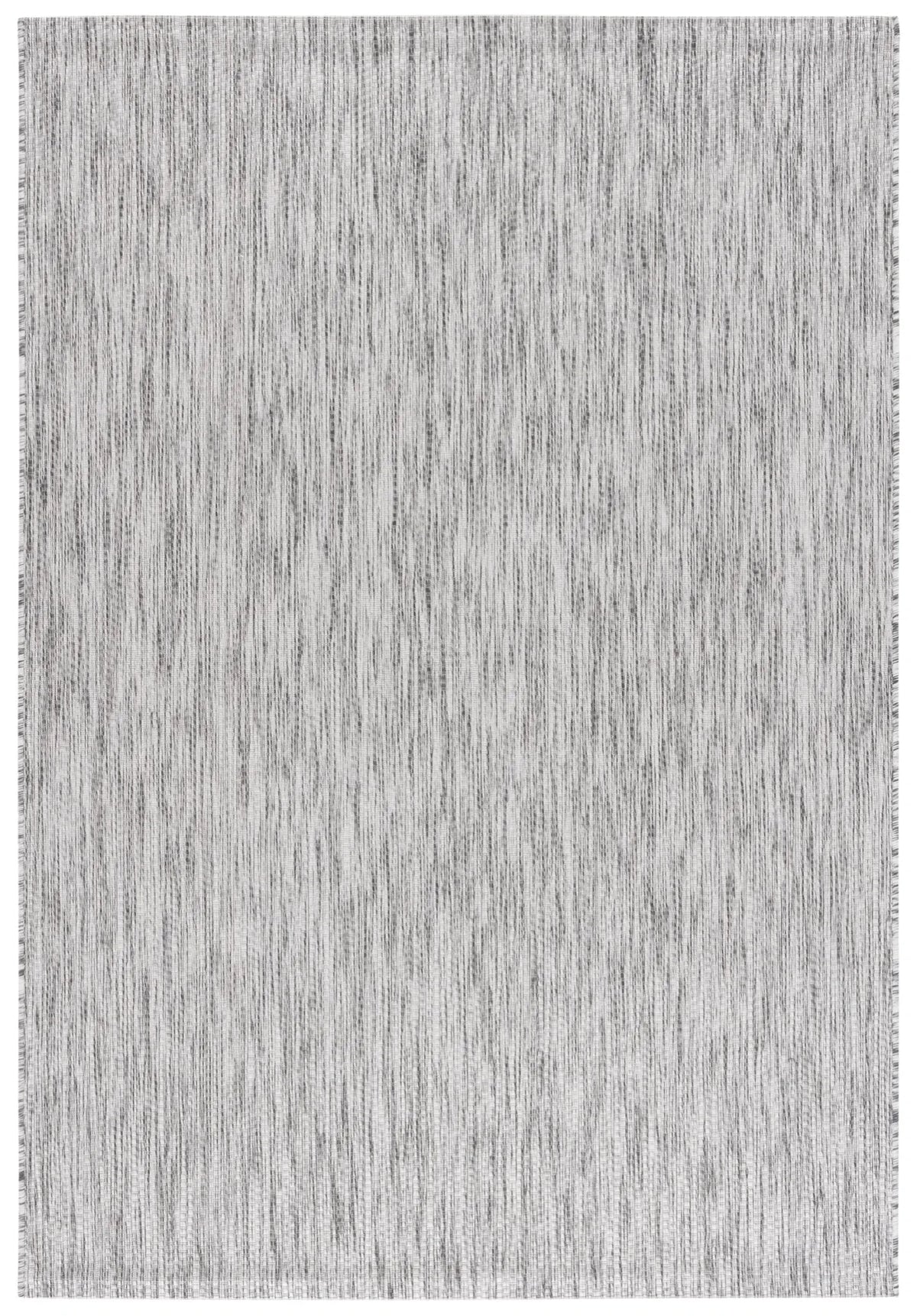 Safavieh Courtyard 4'-0" x 5'-7" Rug in Ivory / Dark Grey