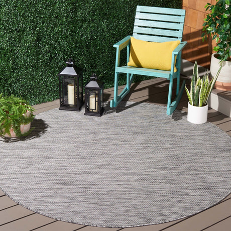 Safavieh Courtyard Cy8518 - 59022 Ivory/Dark Grey Rug - Safavieh - cy8518 - 59022 - 7r