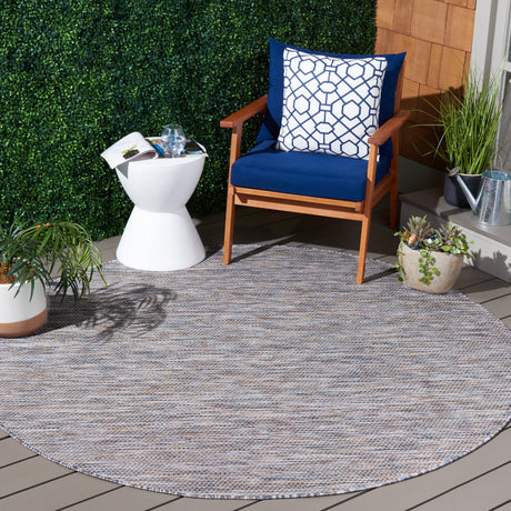 Safavieh Courtyard Cy8518 - 59222 Ivory Blue/Beige Rug - Safavieh - cy8518 - 59222 - 7r