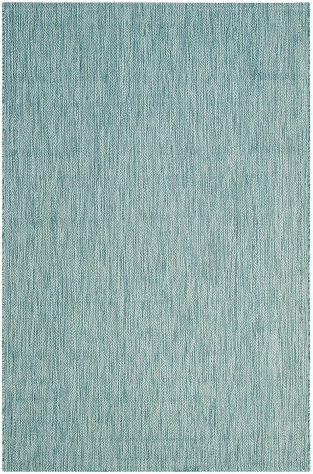 Safavieh Courtyard Cy8520 - 37122 Aqua / Aqua Rugs - Safavieh - cy8520 - 37122 - 2