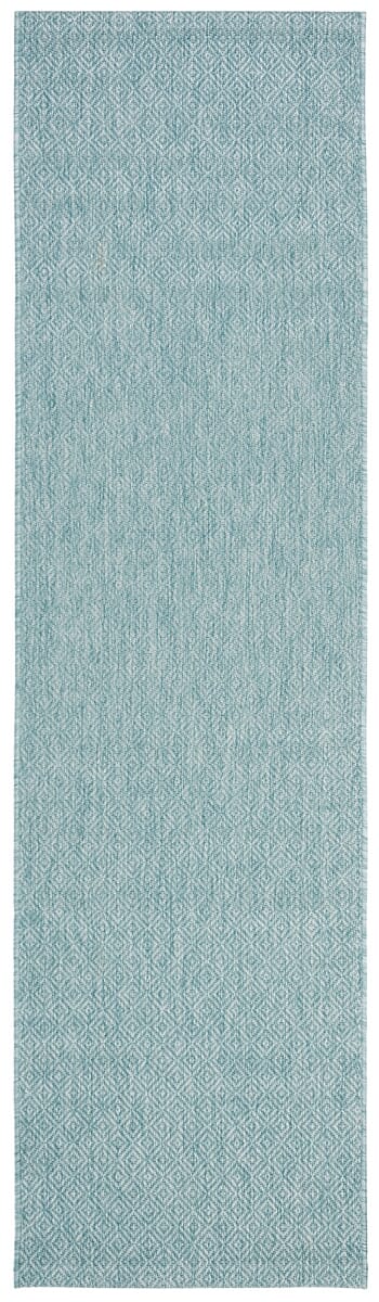 Safavieh Courtyard Cy8520 - 37122 Aqua / Aqua Rugs - Safavieh - cy8520 - 37122 - 27