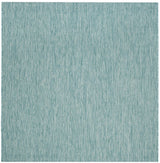 Safavieh Courtyard Cy8520 - 37122 Aqua / Aqua Rugs - Safavieh - cy8520 - 37122 - 5sq