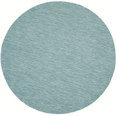 Safavieh Courtyard Cy8520 - 37122 Aqua / Aqua Rugs - Safavieh - cy8520 - 37122 - 7r