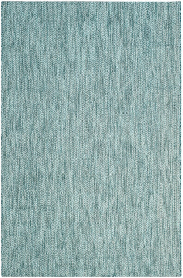 Safavieh Courtyard Cy8520 - 37122 Aqua / Aqua Rugs - Safavieh - cy8520 - 37122 - 7r