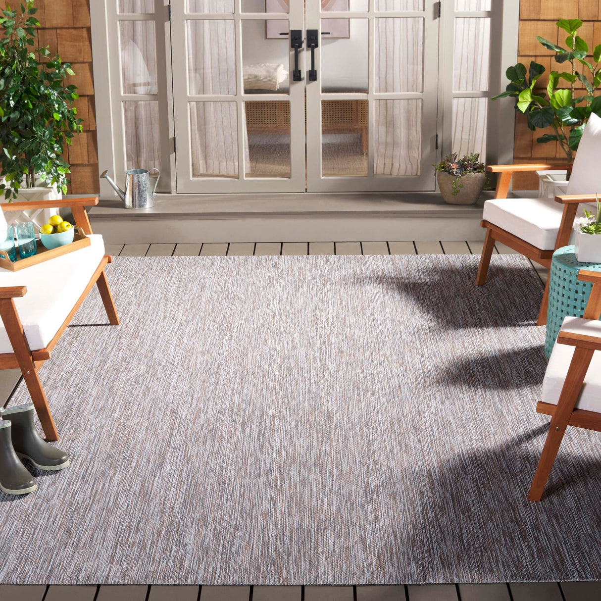 Safavieh Courtyard Cy8520 - 59122 Ivory/Beige Grey Rug - Safavieh - cy8520 - 59122 - 4