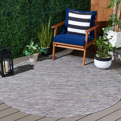 Safavieh Courtyard Cy8520 - 59222 Ivory Blue/Beige Rug - Safavieh - cy8520 - 59222 - 7r