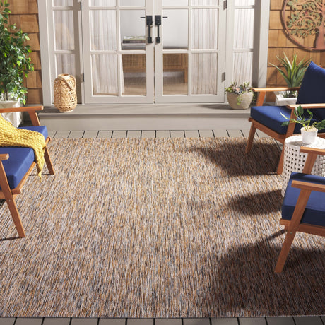 Safavieh Courtyard Cy8520 - 59322 Dark Grey/Rust Rug - Safavieh - cy8520 - 59322 - 7r