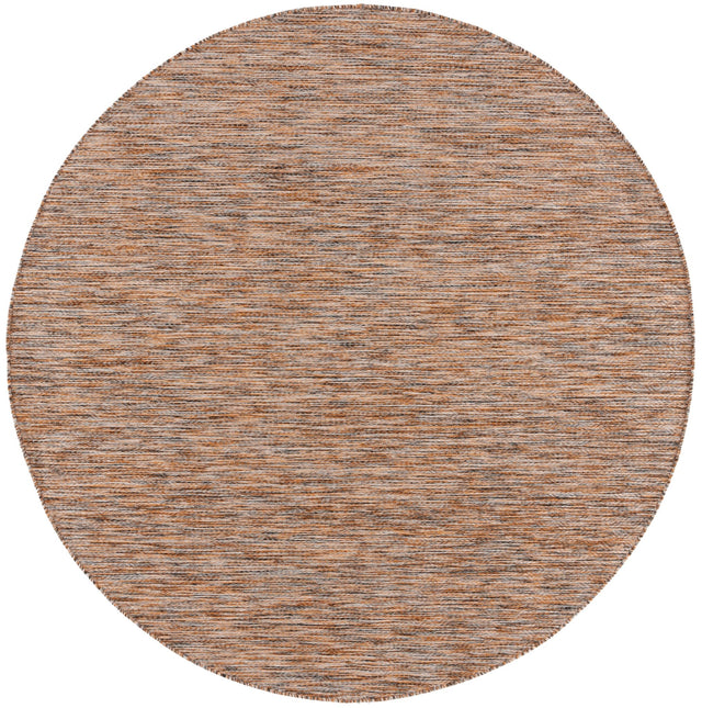 Safavieh Courtyard Cy8520 - 59322 Dark Grey/Rust Rug - Safavieh - cy8520 - 59322 - 7r